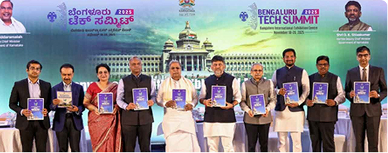 DSU is participating as EDUTECH Sponsor in the Bengaluru Tech Summit-2025